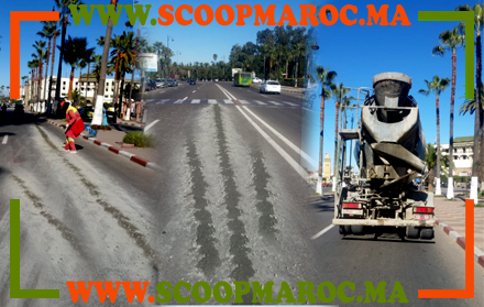 شاحنات بصهاريج اسمنتية تخرب البنى التحتية لسطات وسط صمت قبور مسؤولي المدينة