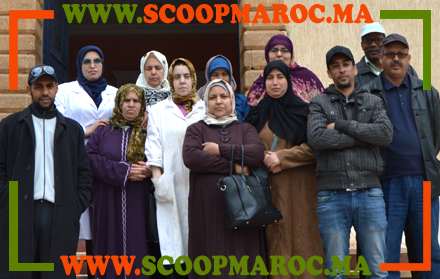 فيديو: مستخدمو الخيرية الإسلامية بسطات ينتفضون في وقفة احتجاجية للمطالبة بأجورهم الشهرية