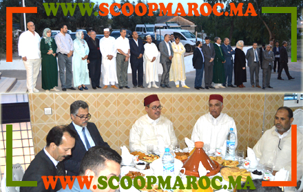 أسئلة بالمانشيط العريض ترافق مأدبة الإفطار الجماعية لإبراهيم أبوزيد مع نزلاء الخيرية الإسلامية بسطات