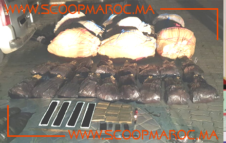 المحجوزات بالصورة.. أمن ابن سليمان يوجع تجار المخدرات ويستهل سنته الجديدة بصيد ثمين