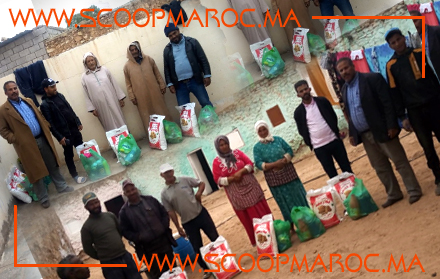 جمعية الهناء للجماعة السلالية امزورة تخفف وطأة تداعيات فيروس كورونا على الأسر المعوزة