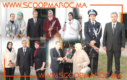 تفاصيل: ولاية أمن سطات تحتفي بنسائها بمناسبة يومهن العالمي