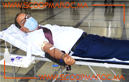 انخراط كلي للسلطة الاقليمية في حملة للتبرع بالدم بمقر عمالة سطات.. عامل الإقليم أول المتطوعين في رسالة لباقي الساكنة