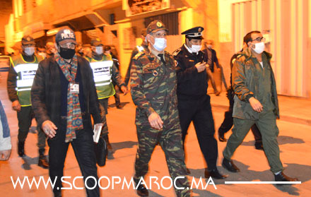 فيديو: أياما قبل البوناني.. باشا سطات يقود حملة اعتقالات واسعة لخارقي الطوارئ الصحية