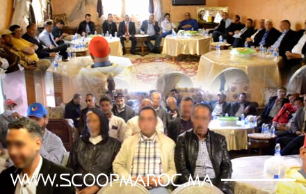 في حين يُعاقبُ بسطاء الناس.. لشكر والبهلول يقودان تجمعا سياسيا يخرق قانون الطوارئ الصحية بسطات