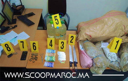 بالصور: الرصاص يلعلع.. أحد رجالات "الشواي" بسطات يستعين بمسدسه لتوقيف ثلاثة أشخاص مصنفين خطر