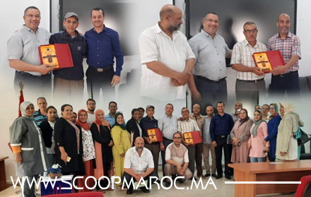 في جو عائلي.. المدرسة الوطنية للتجارة والتسيير بسطات تحتفي بموظفيها المحالين على التقاعد