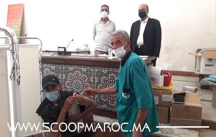"فاكسينودروم" بقصر بلدية سطات ..مركز نموذجي للتلقيح أعطى انفراجا جديدا للمنظومة الصحية بالشاوية ضد وباء كورونا
