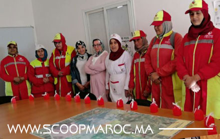 بمناسبة عيد الحب.. شركة "أوزون" تحتفل بعاملات النظافة بسطات