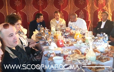 ألمع نجوم الشاشة المغربية رياضيا وفنيا وإعلاميا في إفطار جماعي بإصلاحية علي مومن بسطات