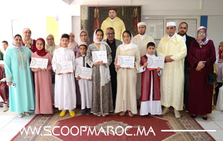 التلميذة سلمى الفلوس مقرئة مجموعة مدارس الأبرار بسطات.. إسدال الستار على النسخة الأولى من مسابقة تجويد القرآن الكريم