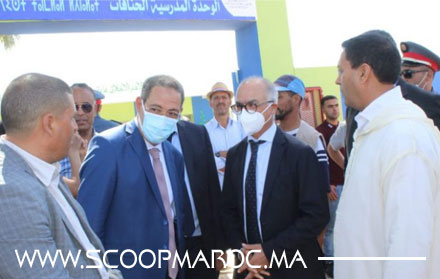 إقليم سطات: الوزير بنموسى في زيارة تفقدية لعدد من مؤسسات التعليم القروي بدائرة بن احمد