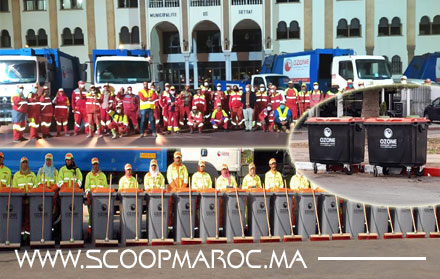 عمال شركة أوزون للنظافة.. عيون ساهرة على نظافة سطات لمواصلة ملامستها لتطلعات الساكنة