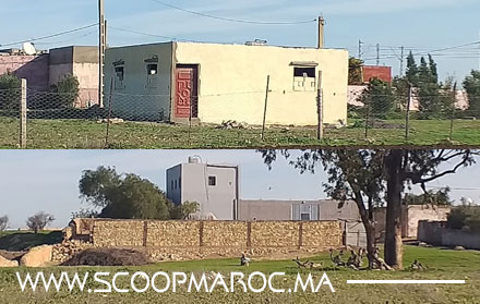 بالصور: السلطة المحلية بجماعة الحوازة تنعش البناء بدون رخص أمام كساد مداخيل الجماعة