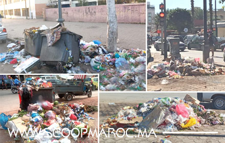 الأزبال تغرق سطات .. طريقة تدبير الشركة الجديدة تغتال بهجة أحلام ساكنة المدينة التي كانت تنتظر "إغاثتها"